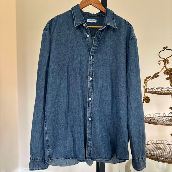 Gentleman Everyday Denim-Like Shirt - Jack&Jones - Picture 2 of 4